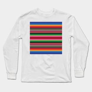 Serape Zarape Sarape - Mexicano Chapin y Latino Long Sleeve T-Shirt